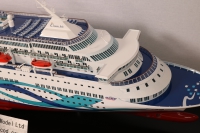 custom made model of 207m cruiseship